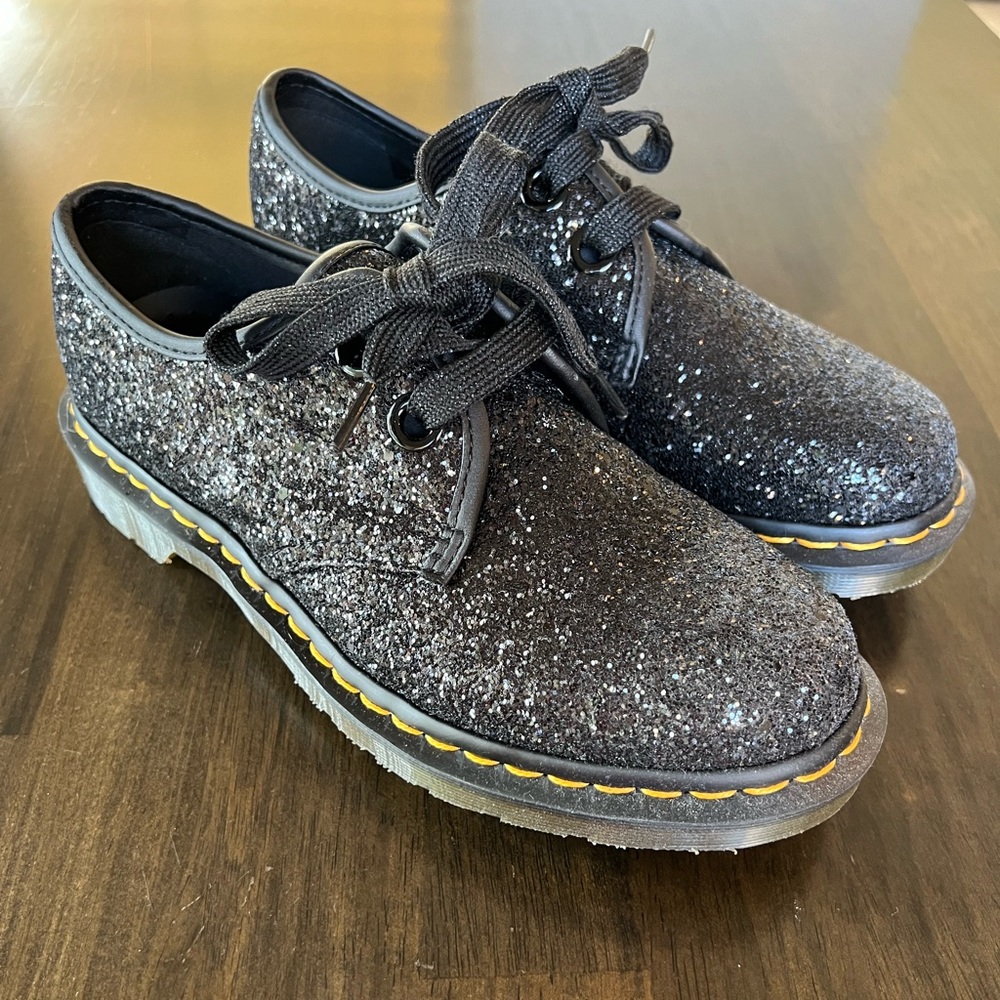 Dr. Martens 1461 WOMEN'S GLITTER OXFORD SHOES